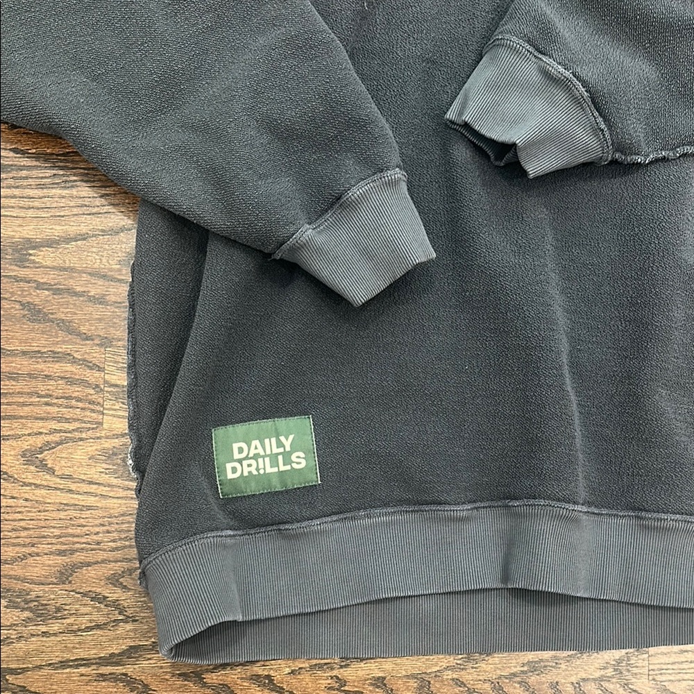 Daily Drills Gray Pullover Hoodie